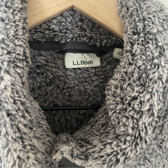 L.L. Bean Sherpa Vest, Women’s size S, Charcoal Grey, Excellent Condition - Picture 3 of 12